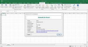 kutools for excel 22 license name and code