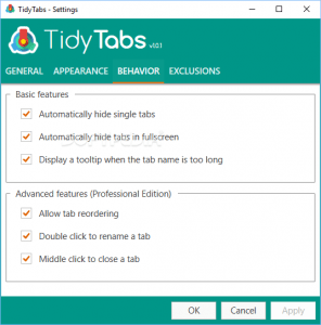 TidyTabs Pro 1.18.2 Crack + Keygen Free Download 2022 [Latest]
