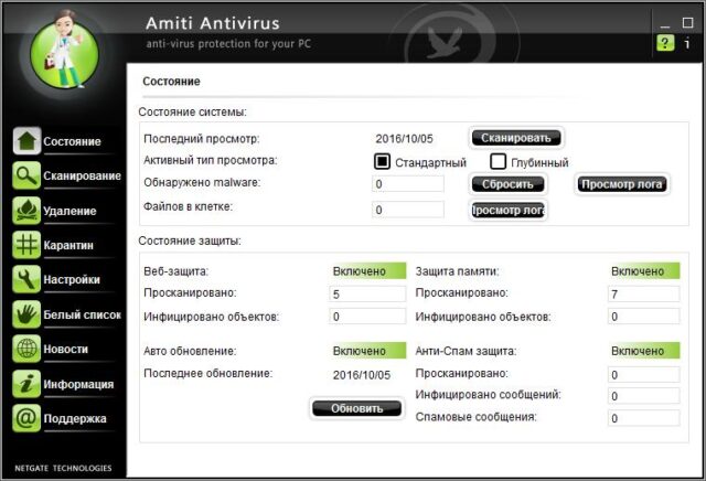 NETGATE Amiti Antivirus 25.1.810 Crack With License Key Download 2023
