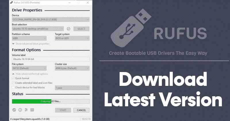 Rufus 3.13.1728 Crack Portable Full Version Free Download [Latest]